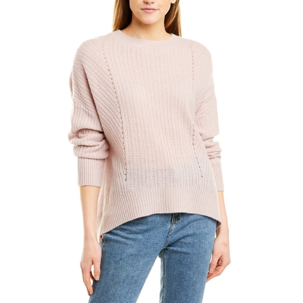 360 Cashmere Ali Sweater, Bisque Sz S